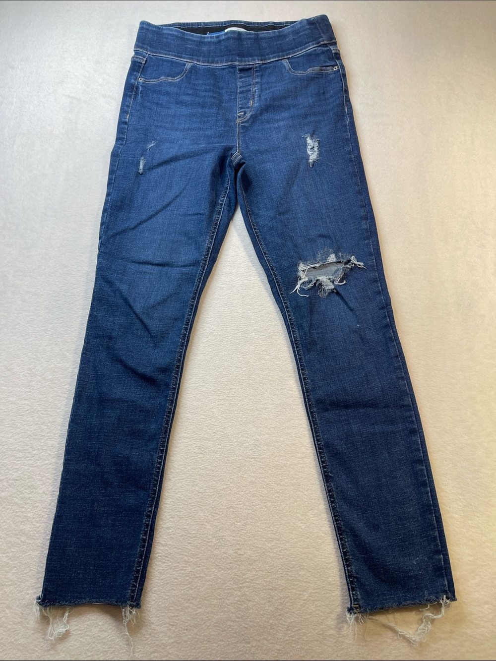 Old Navy EXTRA HIGH RISE ROCKSTAR SUPER SKINNY JEGGING Women's 8 T PULL ON